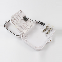 Boîtier terminal optique FTTB/FTTH 8 cœurs 2 entrées/8 sorties, boîtier de raccordement fibre optique FSB avec connecteurs SC/LC, modèle FX-FDB0108