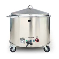 Kommerzielles elektrisches Stall Neuestes Modell Pan-Fried Buns Automatischer Rotationswannen-Temperatur regelungs motor Erdgas freundlich