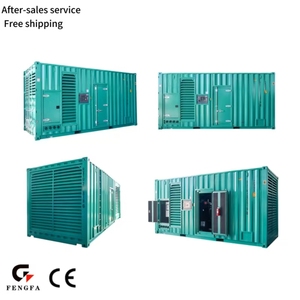 Chất lượng cao xây dựng điện dự phòng 1000kva 1200kva 1500kva 2000kva container Máy phát điện Cummins mỗi kins weichai MTU động cơ - Product Image 1