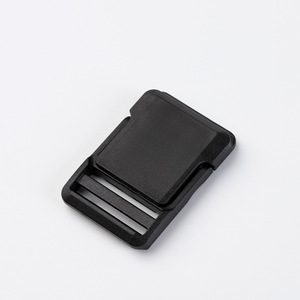Jiuyuan Plastic Buckle 25mm Inner Diameter Black Solid Color Convenient Wear Resistant Backpack Luggage Waist <b>Bag</b> <b>Accessory</b> - Product Image 1
