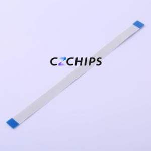 JS05A-10P-100-3-4 FFC Cable (Flexible Flat Cable) P=0.5mm Connector 10P 0.5mm 0.3mm Non-Inverting - Product Image 2