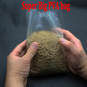 Super Big Water Soluble <strong>PVA</strong> <strong>Bag</strong> Carp Fishing Tackle Water Dissolving <strong>PVA</strong> <strong>Bags</strong> for Fishing Feeder Coarse Bait <strong>Bag</strong> - Product Image 4