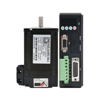60J1887EC-1000-LS+2HSS458-N Nema 24 Motor Stepper Loop Tertutup dengan Driver Torsi Penahan 3nm