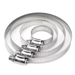 Abrazaderas de Acero Inoxidable para Tuberías Industriales, Disponibles al por Mayor - Product Image 1