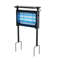 SAIJZEK Nouveauté : Lampe anti-moustiques solaire UV LED à choc électrique, haute efficacité, pour intérieur et extérieur, rechargeable par USB