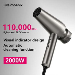 ไดร์เป่าผม FirePhoenix M2 <span class=keywords><strong>Cosmoprof</strong></span> ความเร็ว 110000 รอบต่อนาที ผู้ผลิตมีประสบการณ์ 34 ปี กำลังไฟ 2000 วัตต์ อุปกรณ์สำหรับร้านเสริมสวยมืออาชีพ - Product Image 1