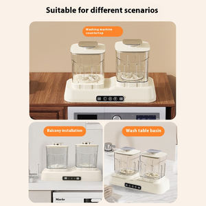 Machine à laver Mini chaussette lavage tasse étudiant dortoir Machine à laver petite machine à laver sous-vêtements - Product Image 4