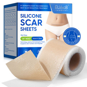 ELBBUB Private Label 1.5m Reparação Cicatrizes Cirúrgicas Keloid À Prova D' Água Folha De Cicatriz Reutilizável Remendos De Fita De Remoção De Cicatriz - Product Image 1