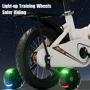 Bicicletta Pieghevole per Bambini da <span class=keywords><strong>2</strong></span> a 9 Anni, per Maschi e Femmine, con Design Elegante da Passeggino - Product Image 4