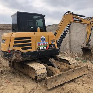 รถขุด SANY SY55U น้ำหนัก 5.5 ตัน สภาพ 95% ใหม่ ของแท้ พร้อมใบรับรอง EPA CE รถขุดขนาดเล็กสำหรับฟาร์มและครัวเรือน รถขุดขนาดเล็ก SANY 55 - Product Image 2