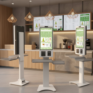 WUXIN Borne de 27/32/43 pulgadas con pantalla táctil Android 14 personalizada, SDK habilitado, reconocimiento facial, quiosco de autoservicio POS de pie - Product Image 3