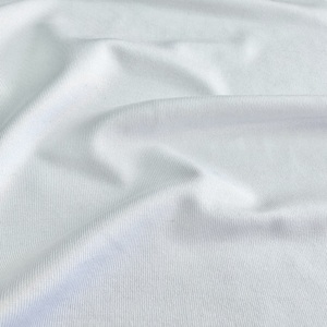 Cổ 180gsm polydex Jersey vải trắng 90% polyester 10% spandex đan 4 cách căng vải cho Activewear thăng hoa in - Product Image 3