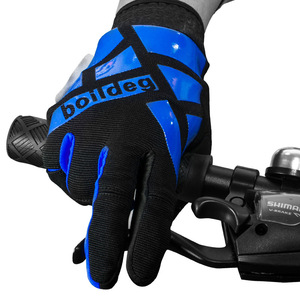 Guantes de ciclismo Boildeg, guantes de ciclismo con dedos completos, antideslizantes, absorbentes de golpes, transpirables, con pantalla táctil, para bicicleta - Product Image 1