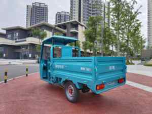 Triciclo Eléctrico de 1.6m Directo de Fábrica, Triciclo de Pasajeros de Larga Duración con Techo Solar, Triciclos de Carga para Transporte de Mercancías - Product Image 3