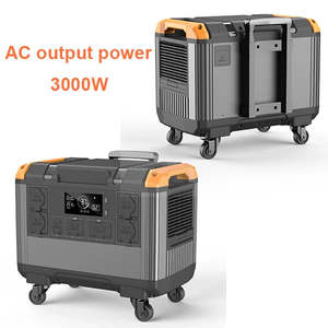 Générateur 2400w 3000w Centrale électrique portable d'urgence silencieuse portable Générateur solaire Alimentation de stockage d'énergie - Product Image 6