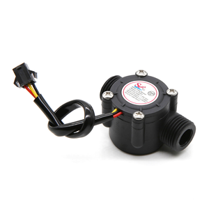 Sensor de Flujo de Agua de Plástico Directo de Fábrica DN15 1-30L/min, Medidor de Flujo de Líquido de Efecto Hall para Bebedero y Calentador de Agua - Product Image 5