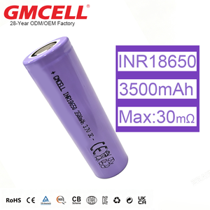 แบตเตอรี่ NMC 3.6V 18650 ความจุ 2500mAh 800 รอบการใช้งาน แบตเตอรี่ลิเธียมไอออนทรงกระบอก สำหรับอุปกรณ์อิเล็กทรอนิกส์พกพาและพาวเวอร์แบงค์ DIY - Product Image 3