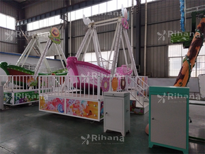 Petit équipement d'amusement pour les enfants à monter sur des mini bateaux pirates à vendre - Product Image 5