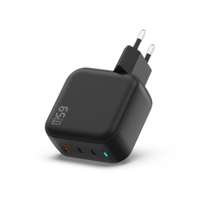 Cargador de escritorio USB C de 65W con nuevo diseño Adaptador de fuente de alimentación eléctrica Enchufe DE LA UE Función GAN QC3.0 Salida de 5V/3A - Product Image 4