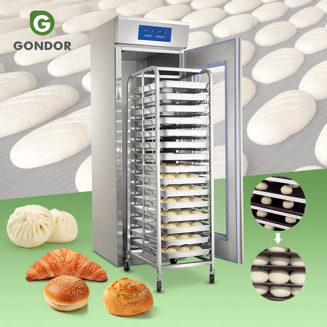 Unit Chamber De Pains Dountss Fridge Prover Bakery Bun Room Dough Proofing Yeast Fermentation Bread Machine for