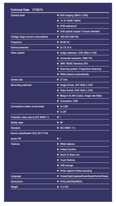 27Inch/32Inch Giá Đặc Biệt FHD HD 1080P Hình Ảnh Nội Soi Máy Ảnh Y Tế Xách Tay Máy Ảnh Nội Soi Hệ Thống Cho Ent Tiết niệu - Product Image 4