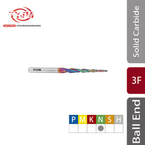 Tyjm hrc55/hrc65 rắn Carbide 2-sáo bóng mũi thon End Mills <span class=keywords><strong>CNC</strong></span> <span class=keywords><strong>Router</strong></span> bit cho kim loại khắc gỗ tùy chỉnh ODM/OEM - Product Image 4