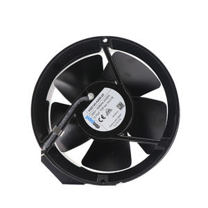 ebmpapst W2E143-AA09-25 230V AC 24/26W 0.12/0.11A 2800/3300RPM 370m3/h Moteur électrique à roulements à billes Emerson pour armoire d'onduleur - Product Image 1