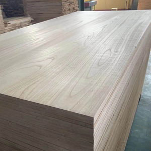 Panneau en bois massif de paulownia de haute qualité, collé sur le bords, pour meubles et planches de surf - Product Image 2