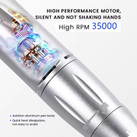 Machine à polir les ongles rechargeable 35000 tr/min sans fil, perceuse électrique pour ongles, élimination des peaux mortes