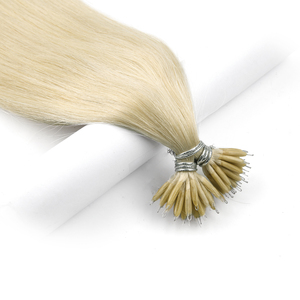 K.SWIGS Nano Tip Hair <b>Extensions</b> Virgin Cuticle Aligned Natural Straight and No Shedding Lightweight Secure Fit Reusable Custom - Product Image 2