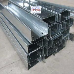 Precos da viga U de 6M-12M canais de <span class=keywords><strong>ACO</strong></span> EM secao u/c de Q235รีดร้อน/Q345/SS400 perfil SS400 galvanizado STEEL Channel - Product Image 2