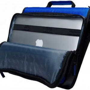 Classeur universel à 3 anneaux avec fermeture éclair, 2-4 pouces, pour ordinateur portable de 13,4 pouces, violet, LT-007-PUR, certifié BSCI - Product Image 2