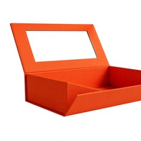 Boîtes cadeaux coulissantes en carton magnétique personnalisées avec logo en relief, recyclables, pour emballages de produits de beauté en gros