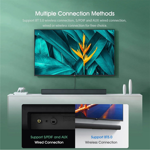 BT5.0 <span class=keywords><strong>Redmi</strong></span> สเตอริโอพีซีแบบมีสายและไร้สาย, ซาวด์บาร์ระบบโรงภาพยนตร์ AUX 3.5มม. 5.1ซาวด์บาร์ - Product Image 3