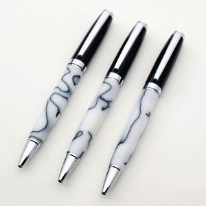 Bolígrafo Metálico Personalizado con Logotipo de Marca para Publicidad de Hoteles y Resorts, Color Negro - Product Image 3