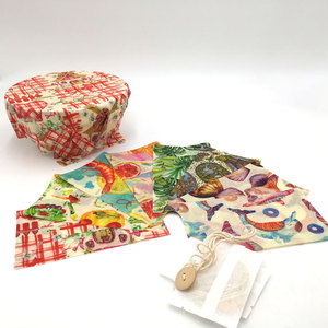 Beeswax Wrap Beeswax Wrap Organic Eco Friendly Reusable Washable Biodegradable Beeswax Food Storage Wrap