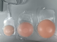 Couvre-mamelon en forme de fleur ronde en silicone imperméable personnalisé sans couture ultra-mince avec diamant réutilisable Sexy Lift Breast
