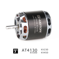 Moteur sans balais à arbre long T-MOTOR AT4130 pour drone à voilure fixe, moteur électrique haute puissance pour avion RC