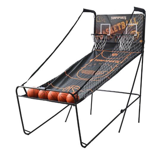 Indoor Double Electronic Basketball Machine Children's Double Basketball Stand New Shooting Stand Basketball Machine