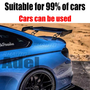 Alerón trasero de fibra de carbono para decoración exterior de coche, compatible con BMW M1 M3 M4 M5 M6 MAD GT Spoiler - Product Image 1