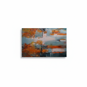 Autumn Landscape Printed Canvas: Modern Abstract Wall Art for Elegant Decor,<b>WRAPPED</b> CANVAS - Product Image 2