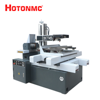 Dk7745 corte de fio de alta velocidade, pequeno, máquina edm do fio da máquina cnc edm corte de fio