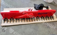 KINGER Taille-haie hydraulique pour plantes vertes Taille-haie pour mini pelleteuse
