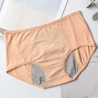 Cómodas Bragas Menstruales Transpirables y Anti-Fugas de 3 Capas, Talla Grande 8XL, de Tiro Medio para Flujo Abundante, Uso Diario