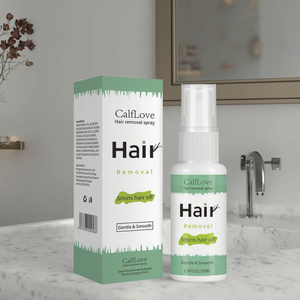 Spray Depilatorio Natural <span class=keywords><strong>de</strong></span> Aloe Vera, Rápido y Efectivo, para Rostro/Cuerpo/Áreas Públicas, para Hombres y Mujeres, Suave y con Fragancia Personalizada - Product Image 1