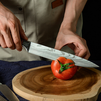 Super scharfer Edelstahl Santoku Nakiri Boning Paring Kiritsuke Brotkoch Luxus Cuchillos Kochmesser Set Küchenmesser