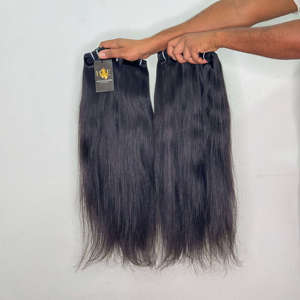 Extensions de cheveux humains brésiliens bouclés et raides, lots de tissages de cheveux vierges indiens ondulés et bouclés bruts, fournisseurs d'extensions de cheveux humains - Product Image 2