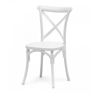 Prix de gros <span class=keywords><strong>Chaise</strong></span> <span class=keywords><strong>contemporaine</strong></span> en plastique PP empilable moulée par injection pour l'extérieur chaises de <span class=keywords><strong>salle</strong></span> <span class=keywords><strong>à</strong></span> <span class=keywords><strong>manger</strong></span> en vrac <span class=keywords><strong>à</strong></span> dossier croisé pour événement de mariage - Product Image 3