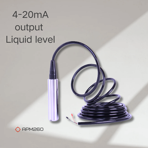 Chìm 4-20mA 0.5-4.5V RS485 IP68 thép không gỉ mực nước cảm biến Transmitter Độ chính xác 0.5% 0-200m phạm vi cho - Product Image 1