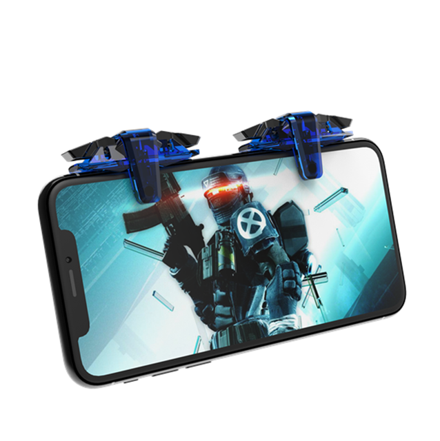 2026 Hot Game Accessories L1 R1 Handle Mobile Gaming Joystick Trigger Shooter Controller Mobile Controller Android Gamepad Pubge